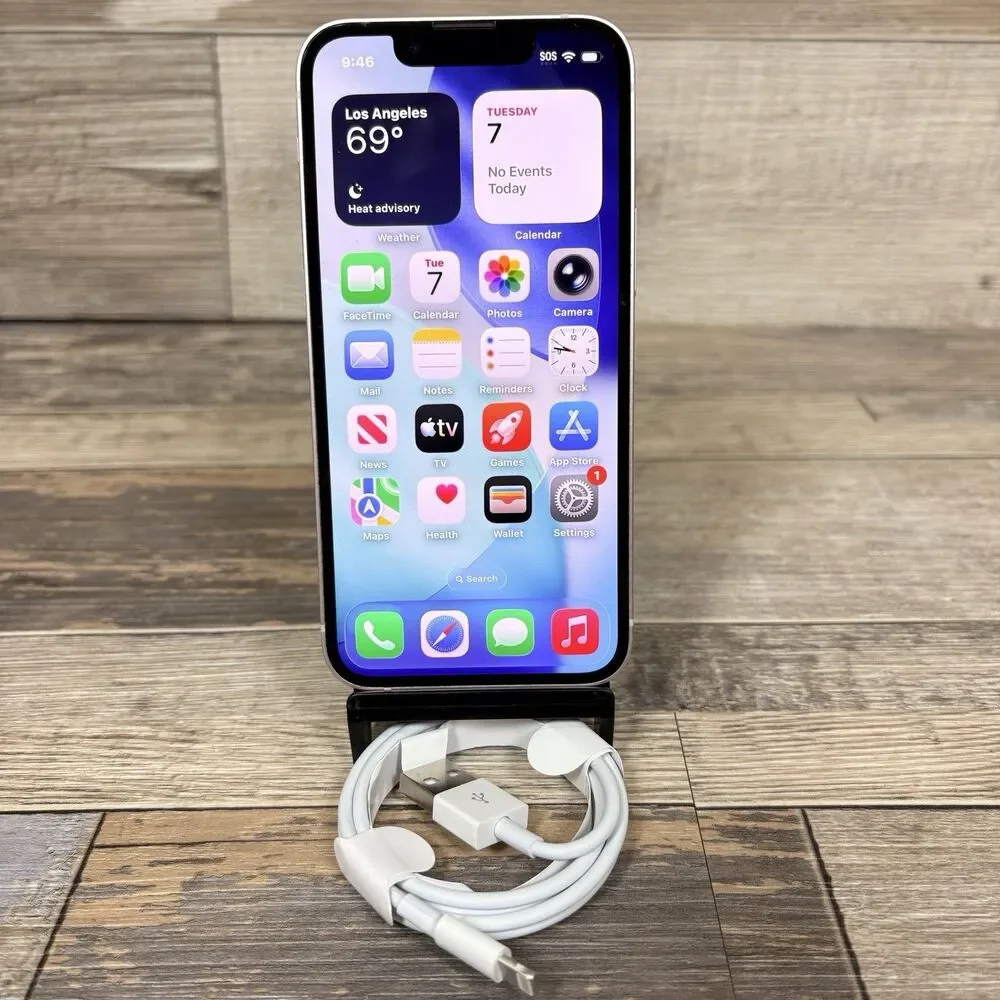 Factory Unlocked Apple iPhone 13 Mini 256 GB PINK  81% Battery Maximum Capacity